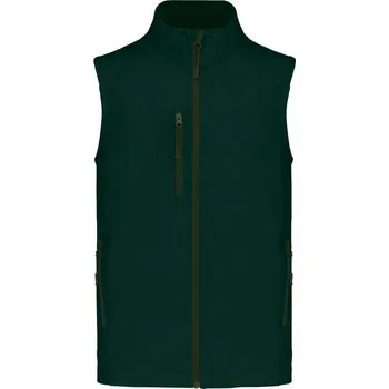 pracovní vesta Kariban Vesta Kariban K403, softshellová, pánská COT20K40354014-bottle gree Zelená lahvově 4XL