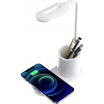 Lampička Stolní lampička PLATINET bílá, výkon až 3 W