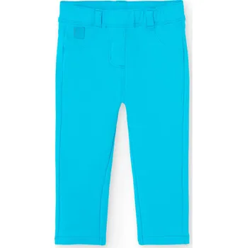 Dívčí legíny Kalhotové legíny ,tyrkysově modré, dívka, Boboli Velikosti: 128