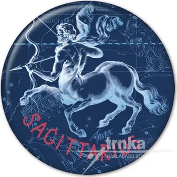 Kosmetické zrcátko Zrcátko Střelec Sagittarius 58 mm/ZN