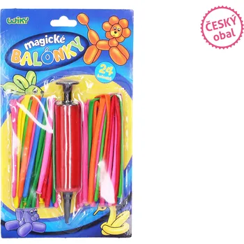 Balónky magické set 24 ks - Český obal