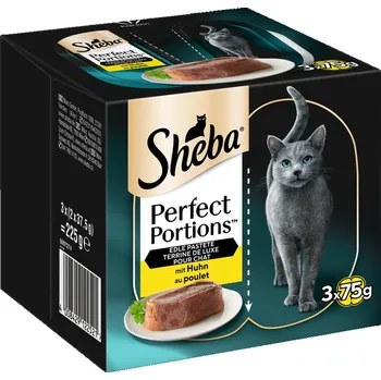 Krmivo pro kočku 6x37,5g Sheba Perfect Portions - Paštika s kuřecím masem