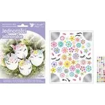 Sada k dekorování 7738 4 ks vajíček - jednorožci