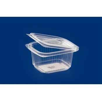 Jednorázové nádobí Guillin Miska s integrovaným víčkem PP 375mm 127/104/62mm 50ks