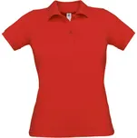 B&C Dámská polokošile PW455 Red XL