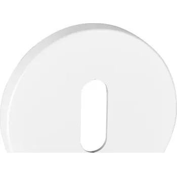 MP KOVANI Plochá rozeta RS 6 (bílá matná) Provedení: BB (samostatná rozeta, pro pokojový klíč)