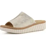 Rieker pantofle na klínku metalické 69288-60 - 41 | P683577