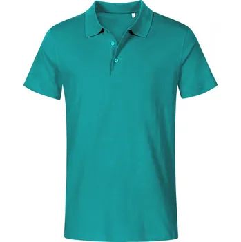 Pánské oblečení Promodoro Polokošile Promodoro 4020, žerzejová, krátký rukáv, pánská COT40402007905-jade 2XL Nefritová