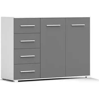 Komoda Komoda Mix 135cm 13.bílo/šedá
