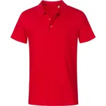 Promodoro Polokošile Promodoro 4020, žerzejová, krátký rukáv, pánská COT404020u3515-fire red 5XL Červená ohnivá