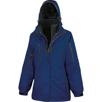 pracovní bunda Result Bunda R 400F 3v1, dámská COT30400F36103-navy/black L Navy/černá