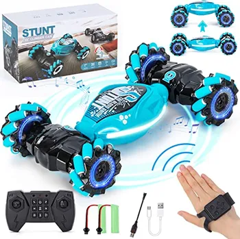 RC model auta Auta na dálkové ovládání pro děti a dospělé, senzor gest Drift RC Stunt Car, Ltteaoy Oboustranně rotující 4WD vysokorychlostní t X001L5BV1D