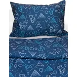 Povlečení pro alergiky Nanobavlna® – vzor lišky 1+1 140x200cm + 70x90cm