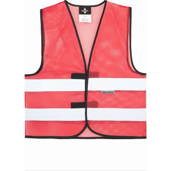 pracovní vesta Korntex Vesta KXQ – Thessaloniki, síťovaná, reflexní COT76KXQ200434-red Červená L-XL