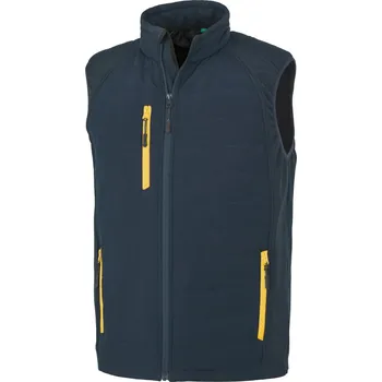 pracovní vesta Result Vesta Compass R 238X, hybridní COT30238X67803-navy/yellow L Navy/žlutá