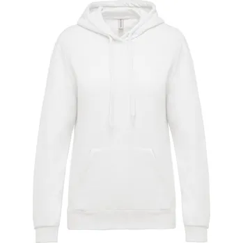 pracovní mikina Kariban Mikina Kariban K473 s kapucí, dámská COT20K47300100-white Bílá XS