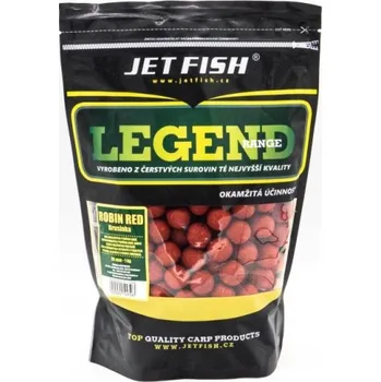 Boilie Jet Fish Legend Range Robin Red - Brusinka 1kg - 30 mm