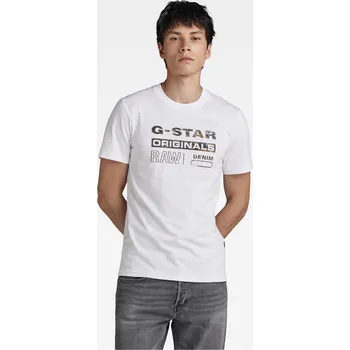 Pánské tričko Tričko G Star White 1089781 Large