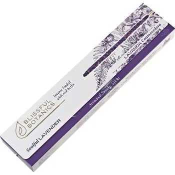 Čajovna Tulasi Blissful Botanics Lavender indické vonné tyčinky 8 ks