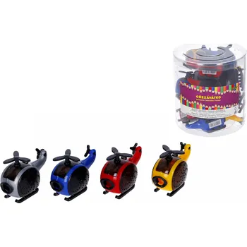 Ořezávátko Ořezávátko na jednu tužku se zásobníkem - helikoptéra