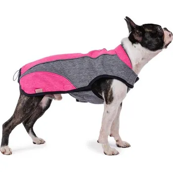 Obleček pro psa Samohýl Exclusive Obleček vesta Arbor II šedá-růžová 36cm