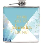 Dárková placatka ALBI VELMI MALÁ PLACATKA OS Modrá, Mix, Stříbrná