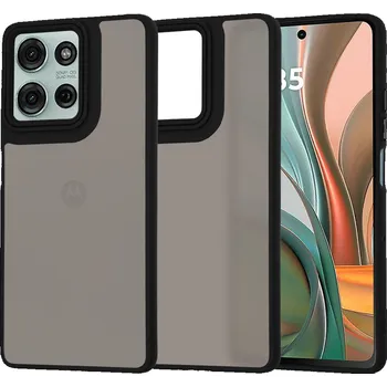 Pouzdro na mobilní telefon Techsuit Pouzdro Techsuit HaloFrost Series pro Motorola Moto G75 černá