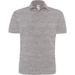 B&C Pánská polokošile PU422 Heather Grey XL