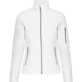 pracovní bunda Kariban Bunda Kariban K400, softshellová, dámská COT20K40000114-white Bílá 4XL