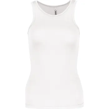 pracovní tričko Kariban Tílko PA442, sportovní, bez rukávu, dámské COT20P44200101-white S Bílá