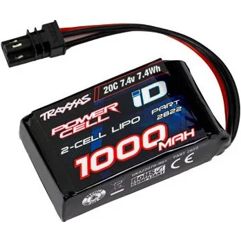RC náhradní díl Traxxas LiPo baterie 7.4V 1000mAh 20C - expresní doprava
