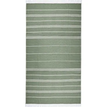 Utěrka The One Towelling Ručník Recycled Hamam Towel, 100x180cm COT481059e1499-olive green Olivová UNI