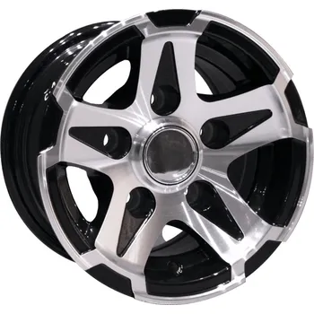 Plechové kolo Disk Alu 6,0Jx10 H2 ET0 (112x5) Black Diamond