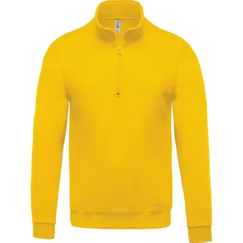 pracovní mikina Kariban Mikina Kariban K478 s 1/4 zipem COT20K47820001-yellow S Žlutá