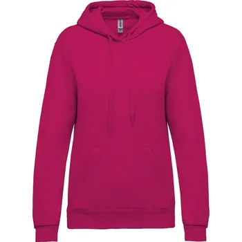 Kariban Mikina Kariban K473 s kapucí, dámská COT20K47331005-fuchsia 2XL Fuchsia
