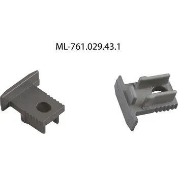 LED páska Vestavný hliníkový profil VN, 13x12mm, vč. matného difuzoru, 1m