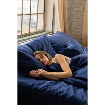 Povlečení Povlečení pro alergiky na přikrývku Nanobavlna® – modrá 140x200cm