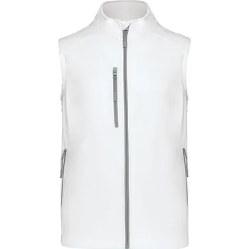 Pracovní oblečení Kariban Vesta Kariban K403, softshellová, pánská COT20K40300113-white 3XL Bílá