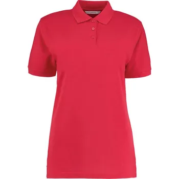 Pánské tričko Kustom Kit Polokošile Superwash KK 703, krátký rukáv, dámská COT4307030042e-red L Červená