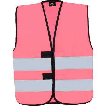 Chlapecké kalhoty Korntex Vesta KW – Aarhus, reflexní, dětská COT76KW0108701-neon pink S Růžová neon