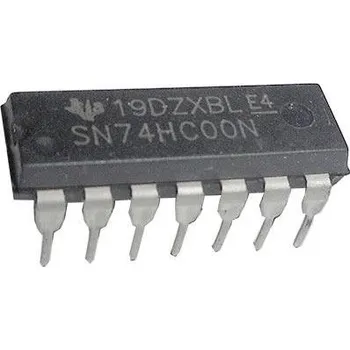 Základní deska 74HC00N 4x 2vstup NAND , DIL14 /7400/