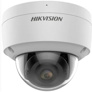 IP kamera HIKVISION DS-2CD2147G2(2.8MM)(C), 4MPix IP Dome ColorVu AcuSense kamera; WDR 130dB, IP67, IK10