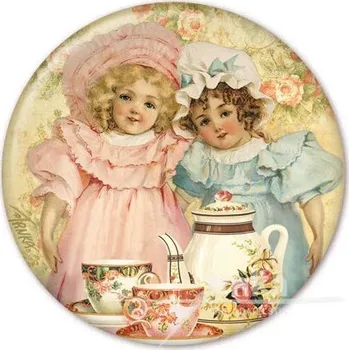 Kosmetické zrcátko Zrcátko Dvě holčičky 58 mm/NB