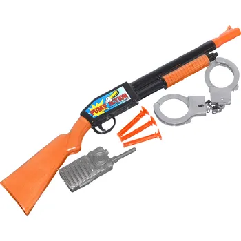Dětská zbraň Puška - policejní set s náboji 48 cm