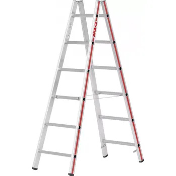 Žebřík Hliníkové štafle Hymer profi 2x6