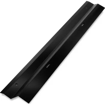 Stavební profil ZOFITHERM Vnitřní rohový AL profil pro LNF ukončovací lišty nopové fólie - 70mm, 46cm ČERNÁ 9005