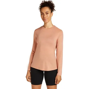 Dámské tričko ICEBREAKER Wmns Mer 125 Cool-Lite Sphere III LS Tee, Desert Sand (vzorek) velikost: S