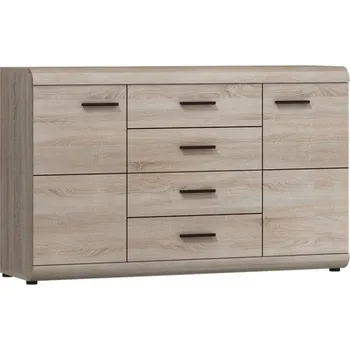 Komoda Komoda se zásuvkami dub sonoma LIVEA KOM140