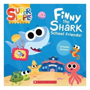 Cizojazyčná kniha Finny the Shark: School Friends! (Super Simple Storybooks) (EN)