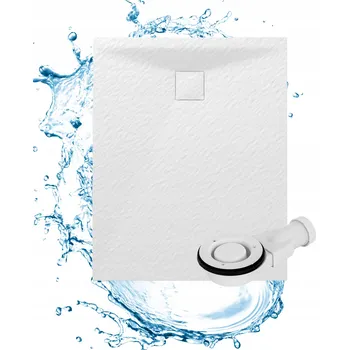 Sprchová vanička SPRCHOVÁ VANIČKA OBDÉLNÍKOVÁ 100x80 CM BÍLÁ SMC KOMPOZIT TEJA